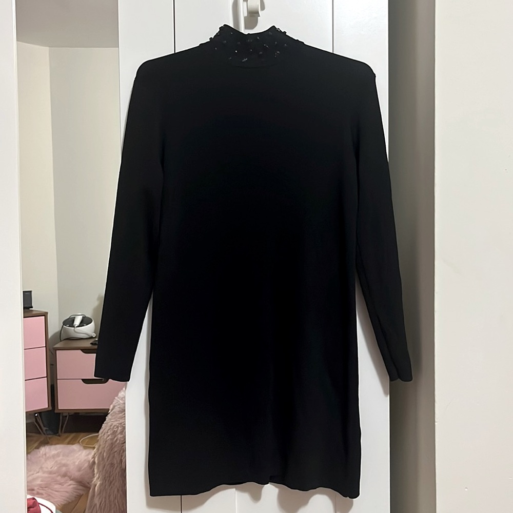 Zara sweater mini dress